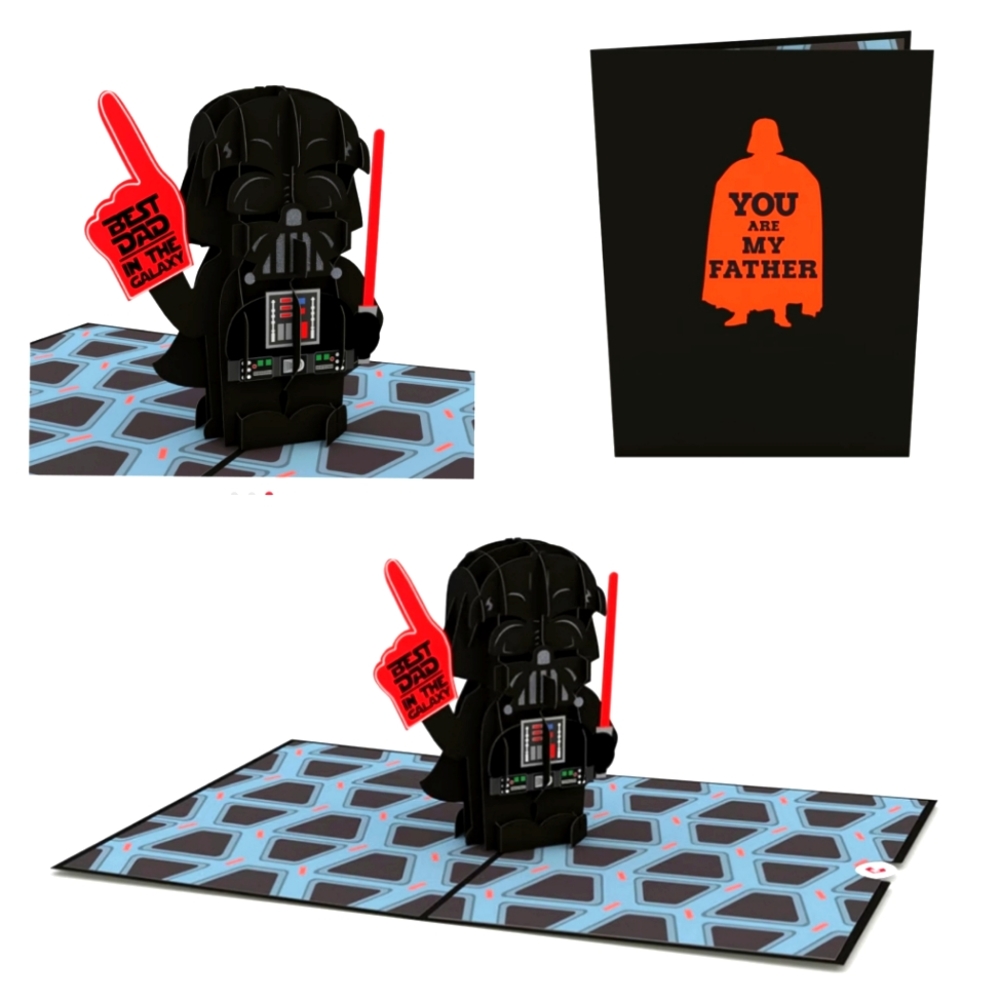 Darth Vader, Pop Up, You Are My Father, Father's Day Card.